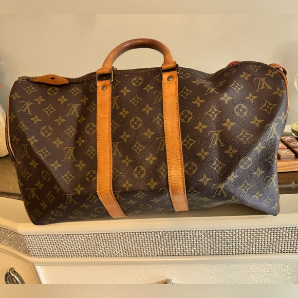 Louis Vuitton Handbags - Louis Vuitton Monogram Keepall 45 Boston Bag